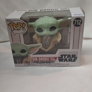 Funko Pop! Din Grogu with Armor Figure NEW